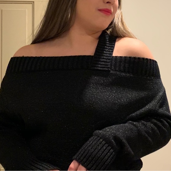 Black sparkle sweater - Picture 2 of 4